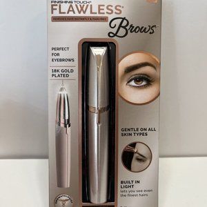 Finishing Touch Flawless Brows, 18K Gold Plated Painless Hair Removal Tool